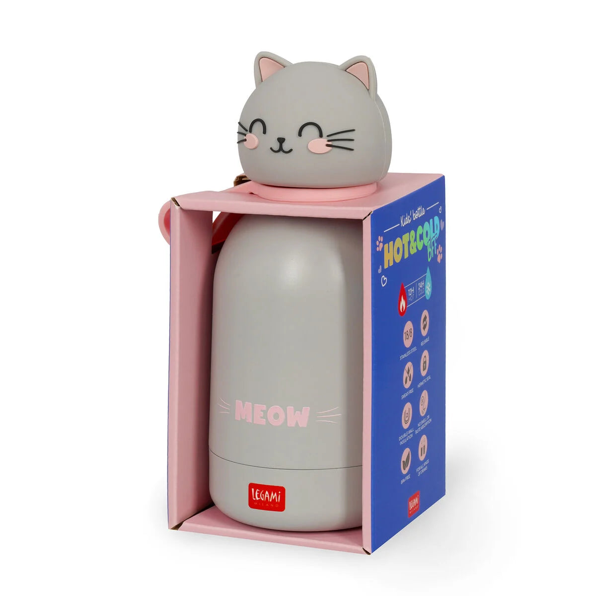 Garrafa Térmica Infantil Hot&Cold BFF - Kitty