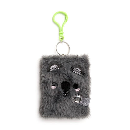 Mini Bloco de Notas A7 em Peluche – Adoramals Selvagem