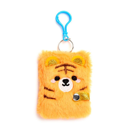 Mini Bloco de Notas A7 em Peluche – Adoramals Selvagem