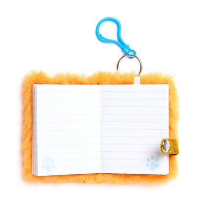 Mini Bloco de Notas A7 em Peluche – Adoramals Selvagem