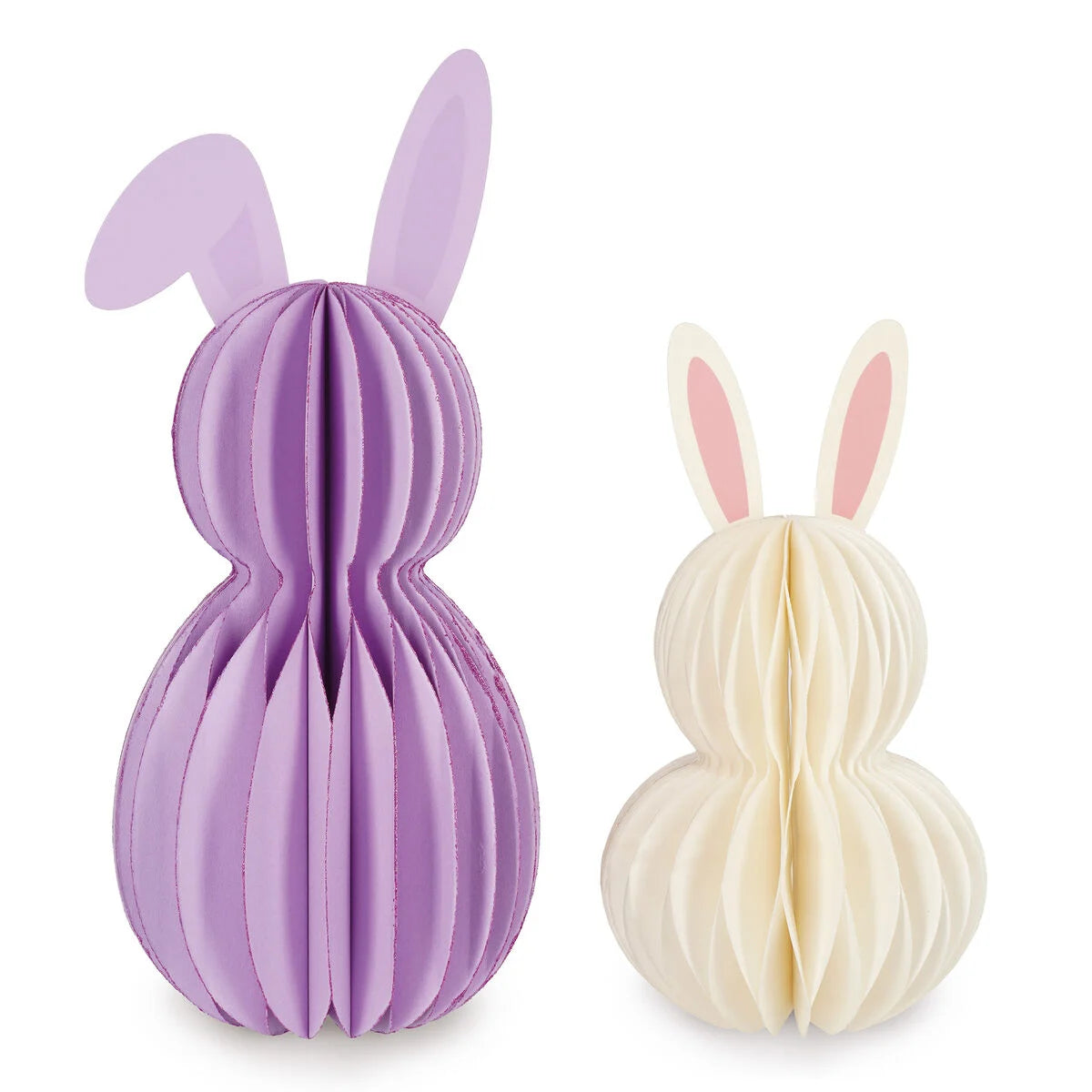 Conjunto de 2 Coelhinhos de Papel Dobráveis – Hoppy Easter