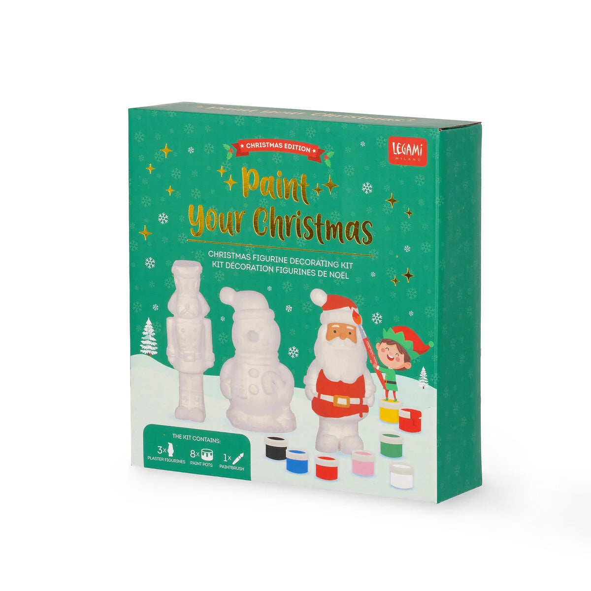 Kit de Decoração – Pinta o Teu Natal – Legami