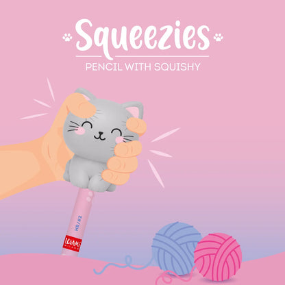 Lápis Antisstress Squeezies - Gato