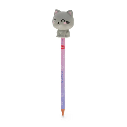 Lápis Antisstress Squeezies - Gato