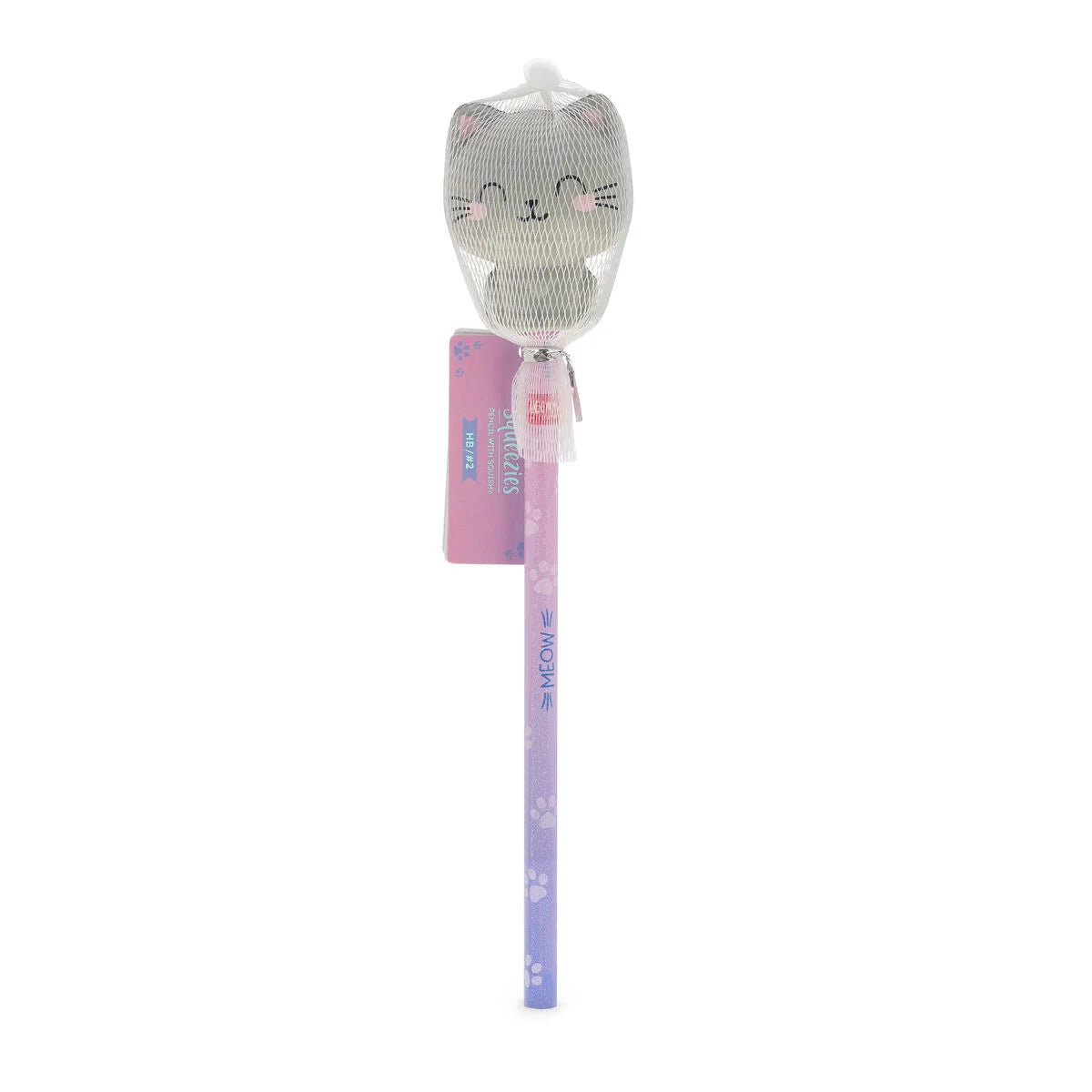 Lápis Antisstress Squeezies - Gato