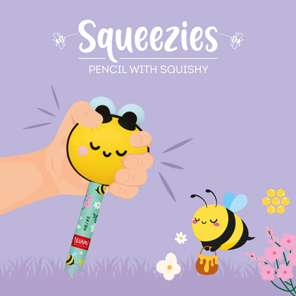 Lápis Antisstress Squeezies - Abelha