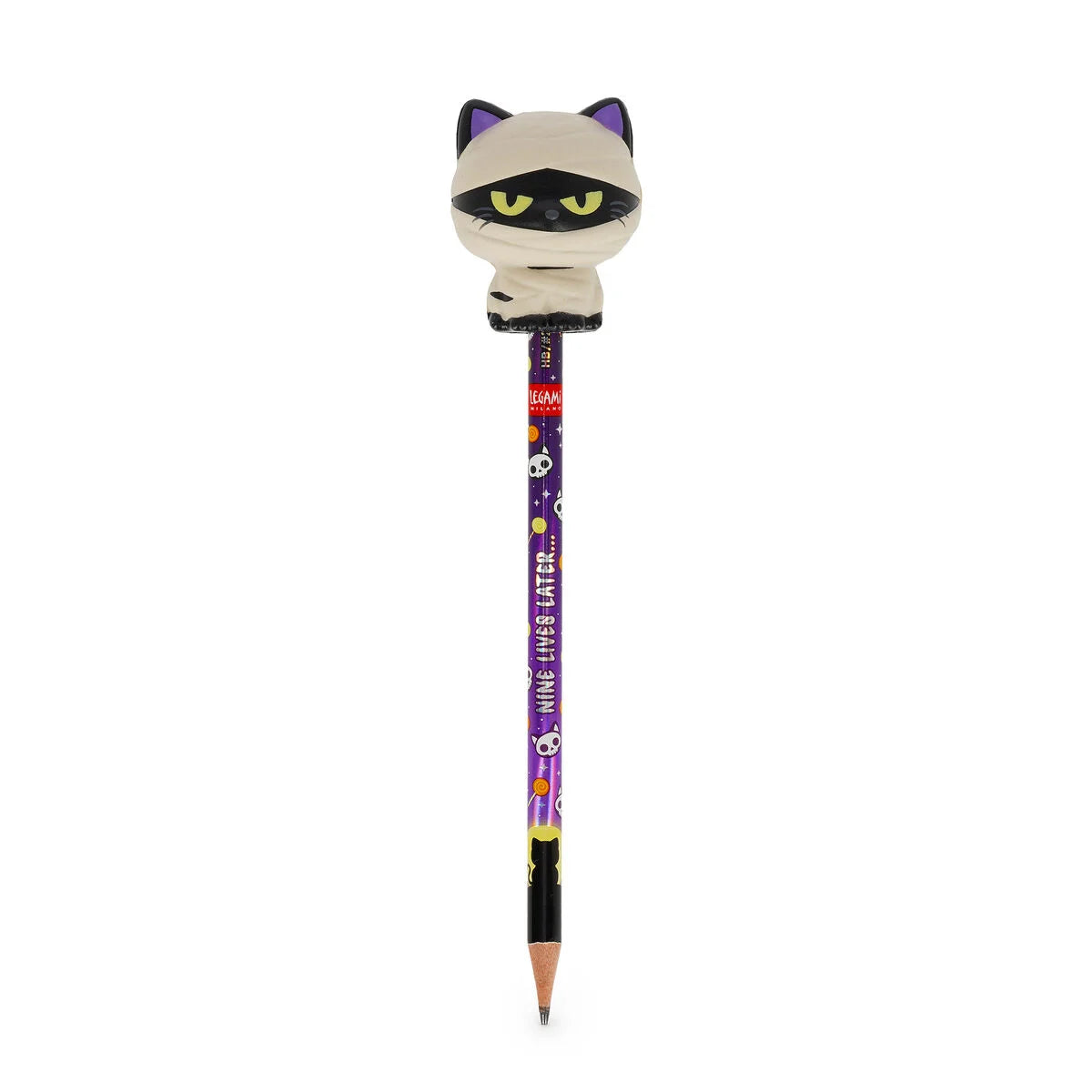 Lápis Antisstress Squeezies - Gato Halloween