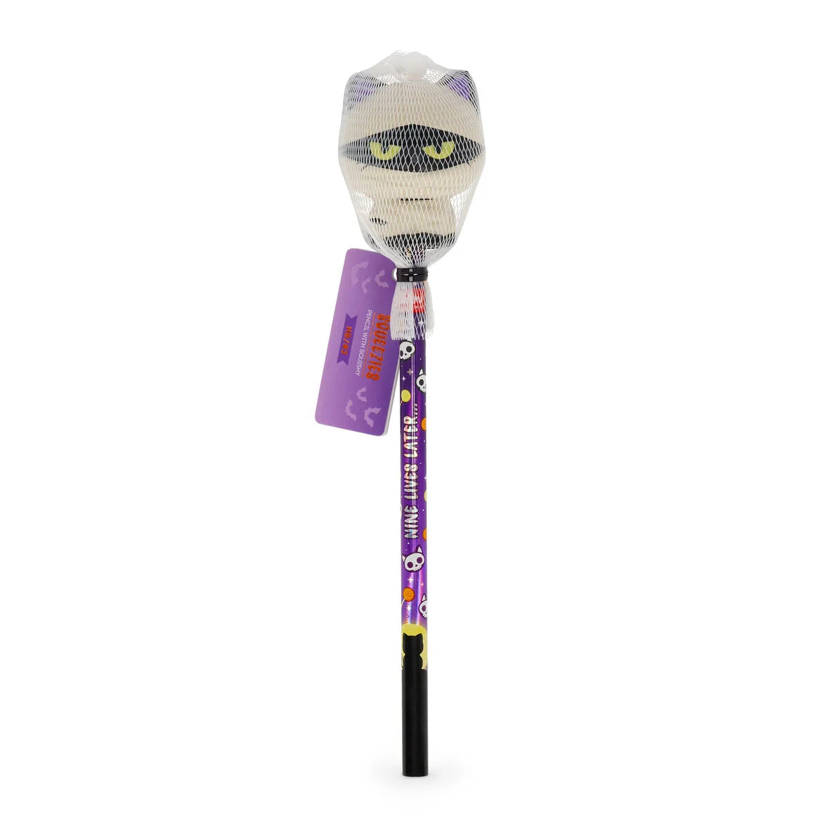 Lápis Antisstress Squeezies - Gato Halloween