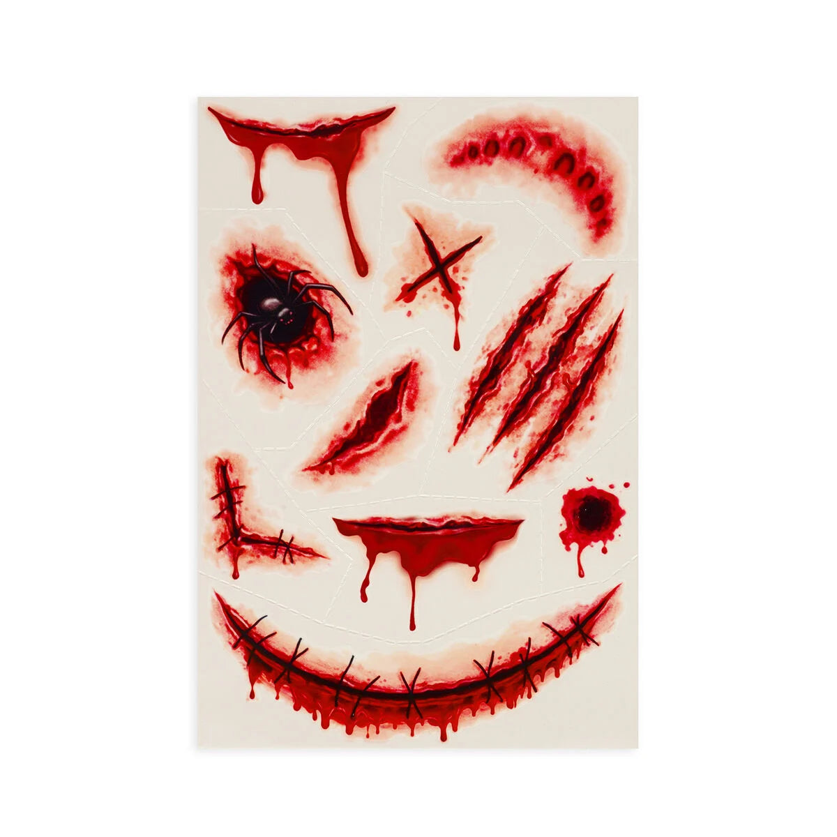 Maquilhagem e Tatuagens Temporárias de Halloween - Legami