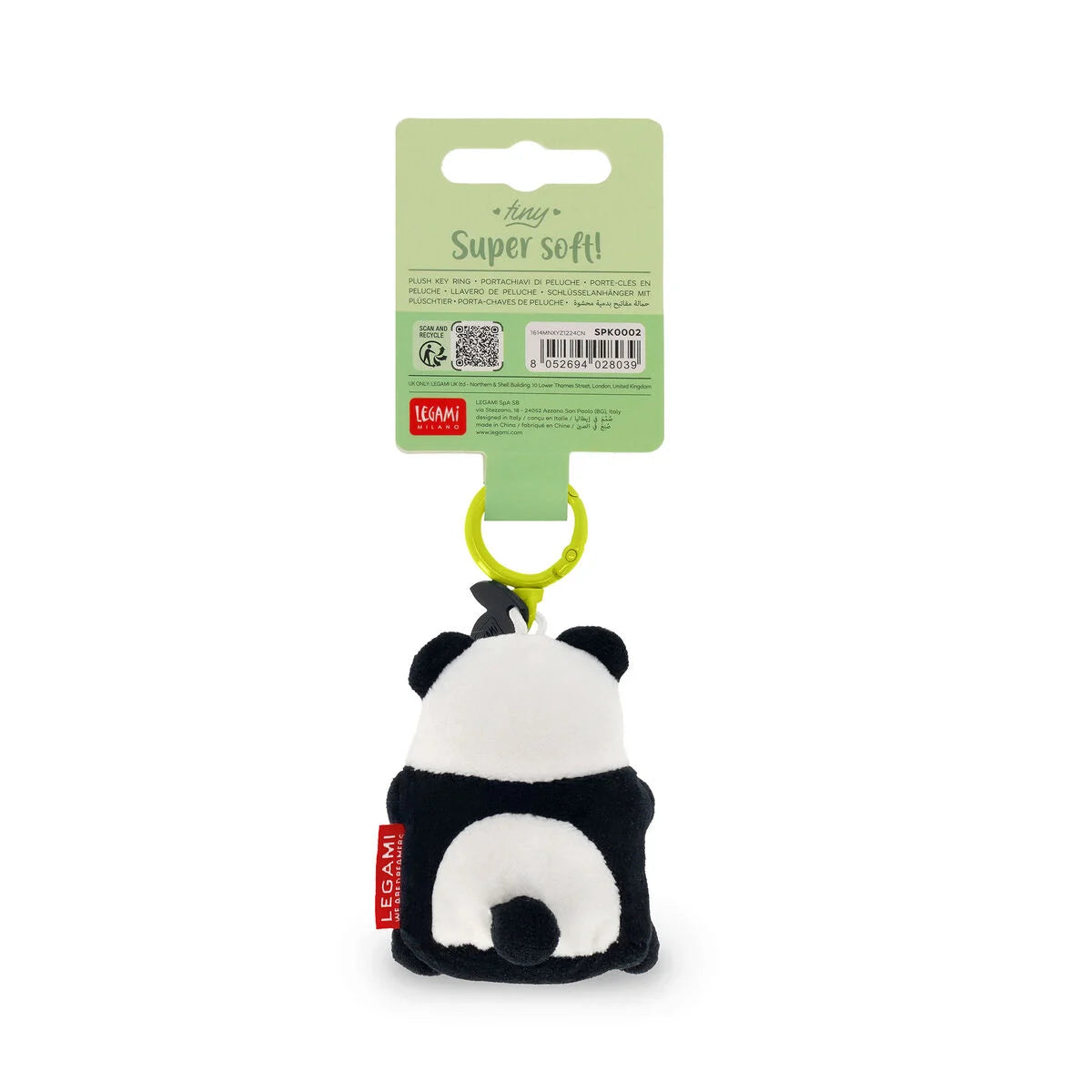 Porta-chaves de Peluche - Panda