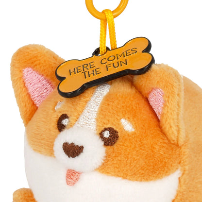 Porta-chaves de Peluche - Corgi