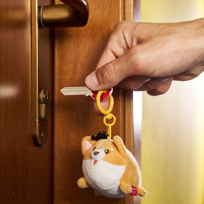 Porta-chaves de Peluche - Corgi