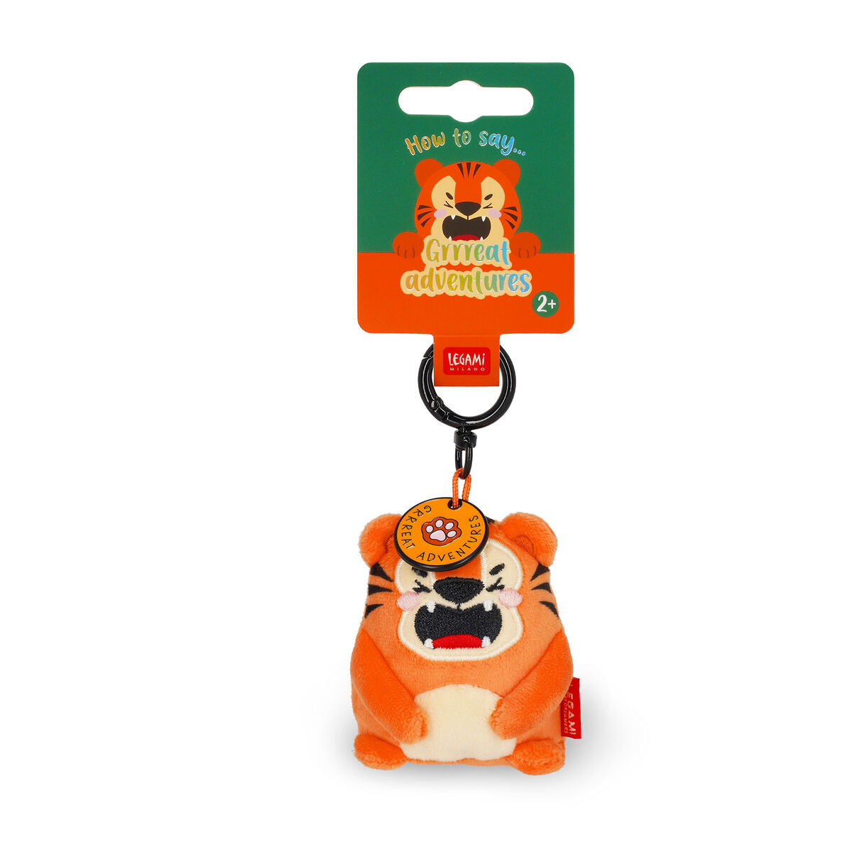 Porta-chaves de Peluche - Tigre