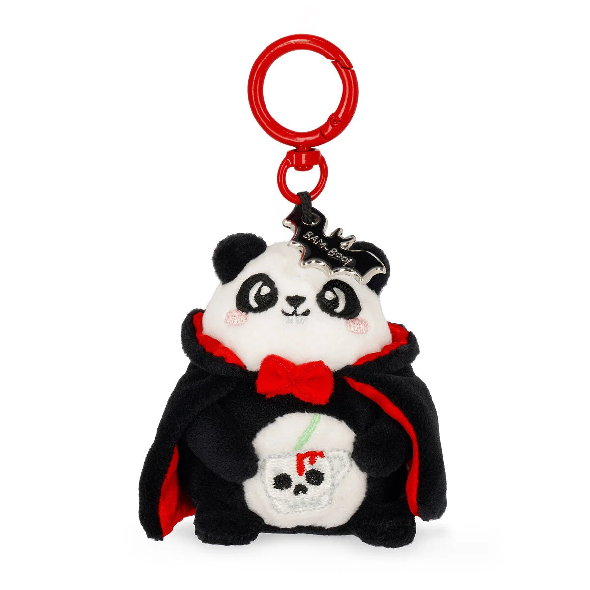 Porta-chaves de Peluche - Panda Halloween