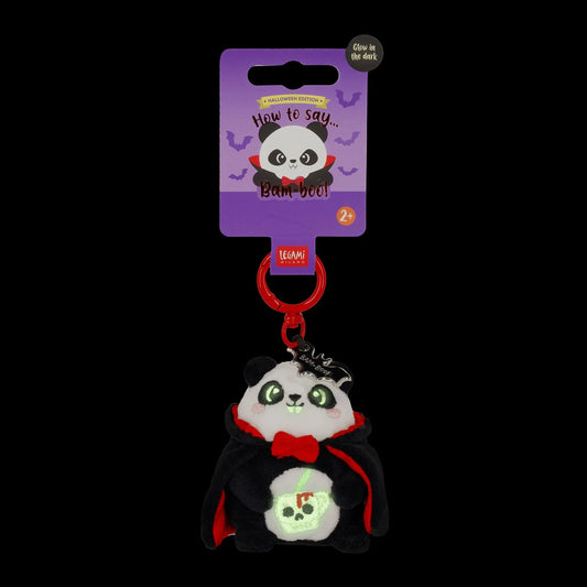 Porta-chaves de Peluche - Panda Halloween