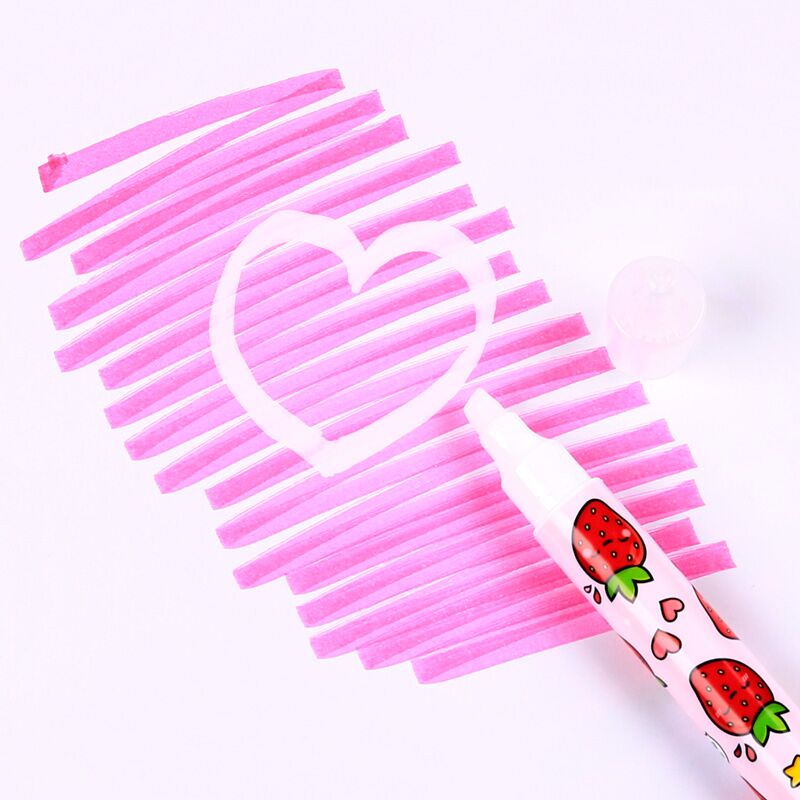 Set de 6 Sublinhadores Apagáveis com Cheiro – Foodiemals Frutas