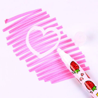 Set de 6 Sublinhadores Apagáveis com Cheiro – Foodiemals Frutas