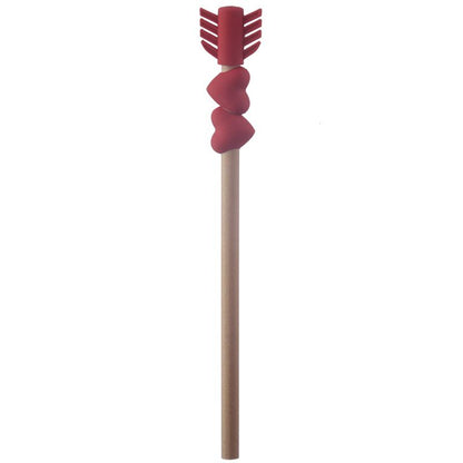 Lápis com borracha Puckator - Coração