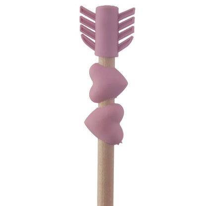 Lápis com borracha Puckator - Coração