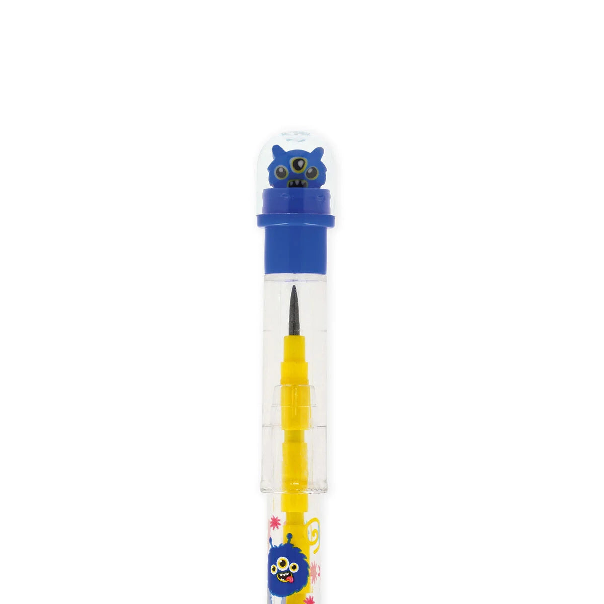 Lápis Empilhável com Borracha Take a Tip – Monster