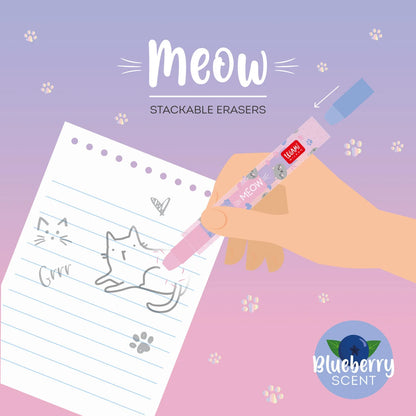 Borracha Empilhável Meow - Legami