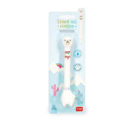 Caneta com Base - Stand-Ink Ovation - Lama da Legami
