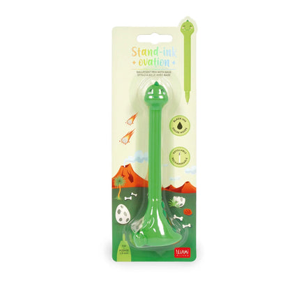 Caneta com Base - Stand-Ink Ovation - Dino da Legami