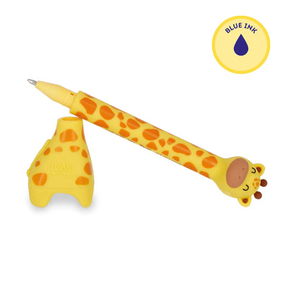 Caneta com Base - Stand-Ink Ovation - Girafa da Legami