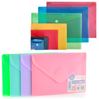 Envelopes de Polipropileno com Fecho de Velcro