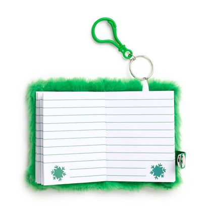 Mini Bloco de Notas A7 em Peluche – Natal