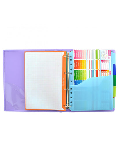 Capa de Argolas & Bloco A4+ Colorline