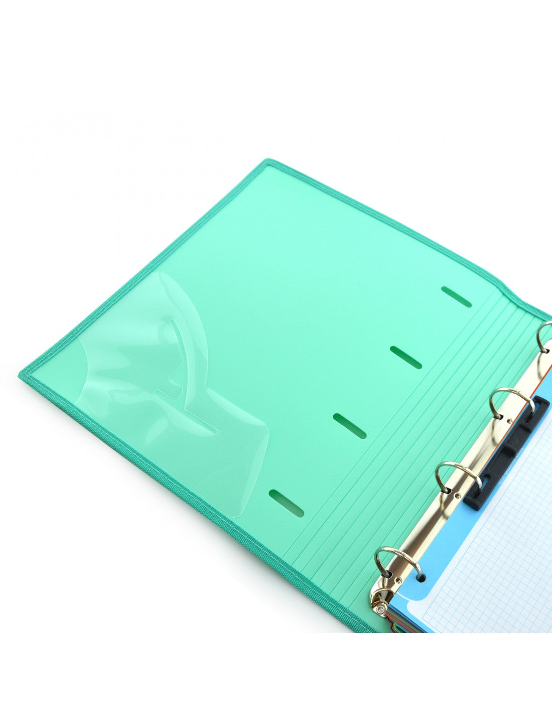 Capa de Argolas & Bloco A4+ Colorline