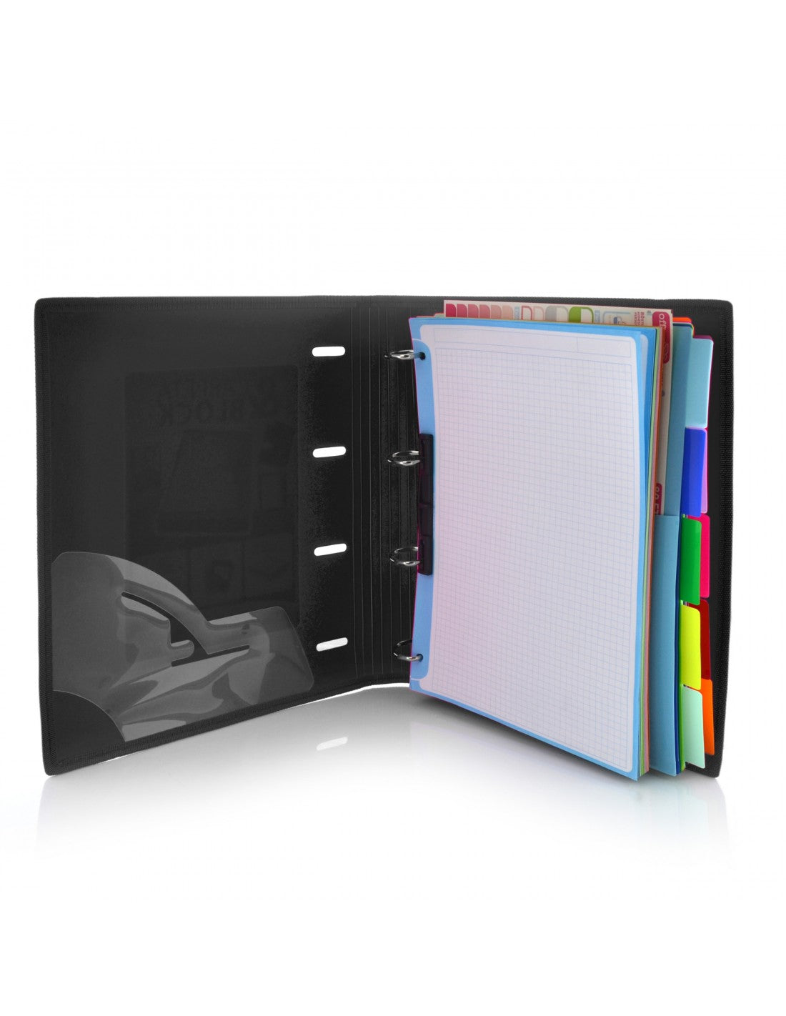 Capa de Argolas & Bloco A4+ Colorline