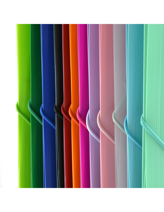 Pasta com Elásticos A4+ Colorline