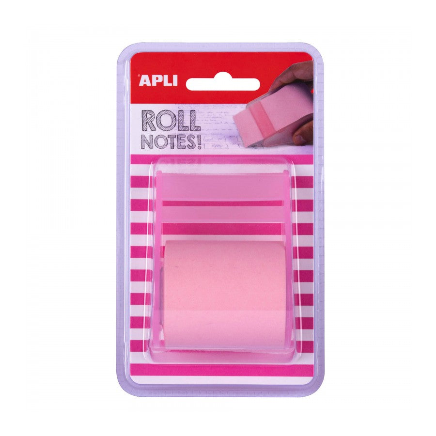Rolo Dispensador de Notas Adesivas 50 mm x 8 m – Cores Pastel