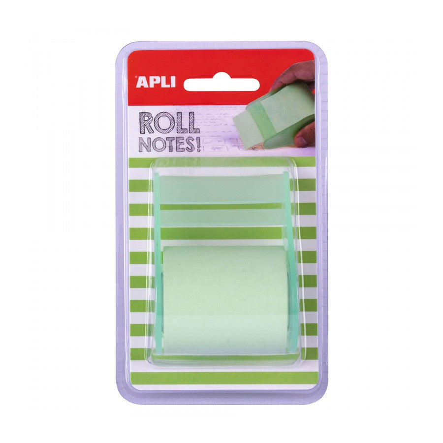 Rolo Dispensador de Notas Adesivas 50 mm x 8 m – Cores Pastel