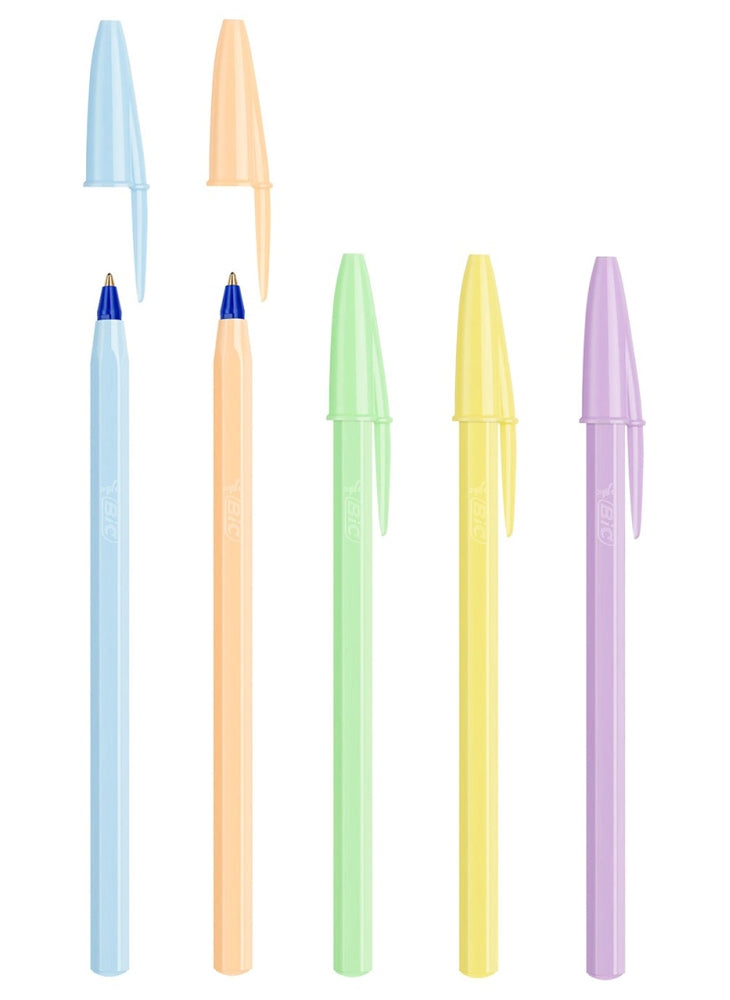 Caneta Bic Cristal Pastel