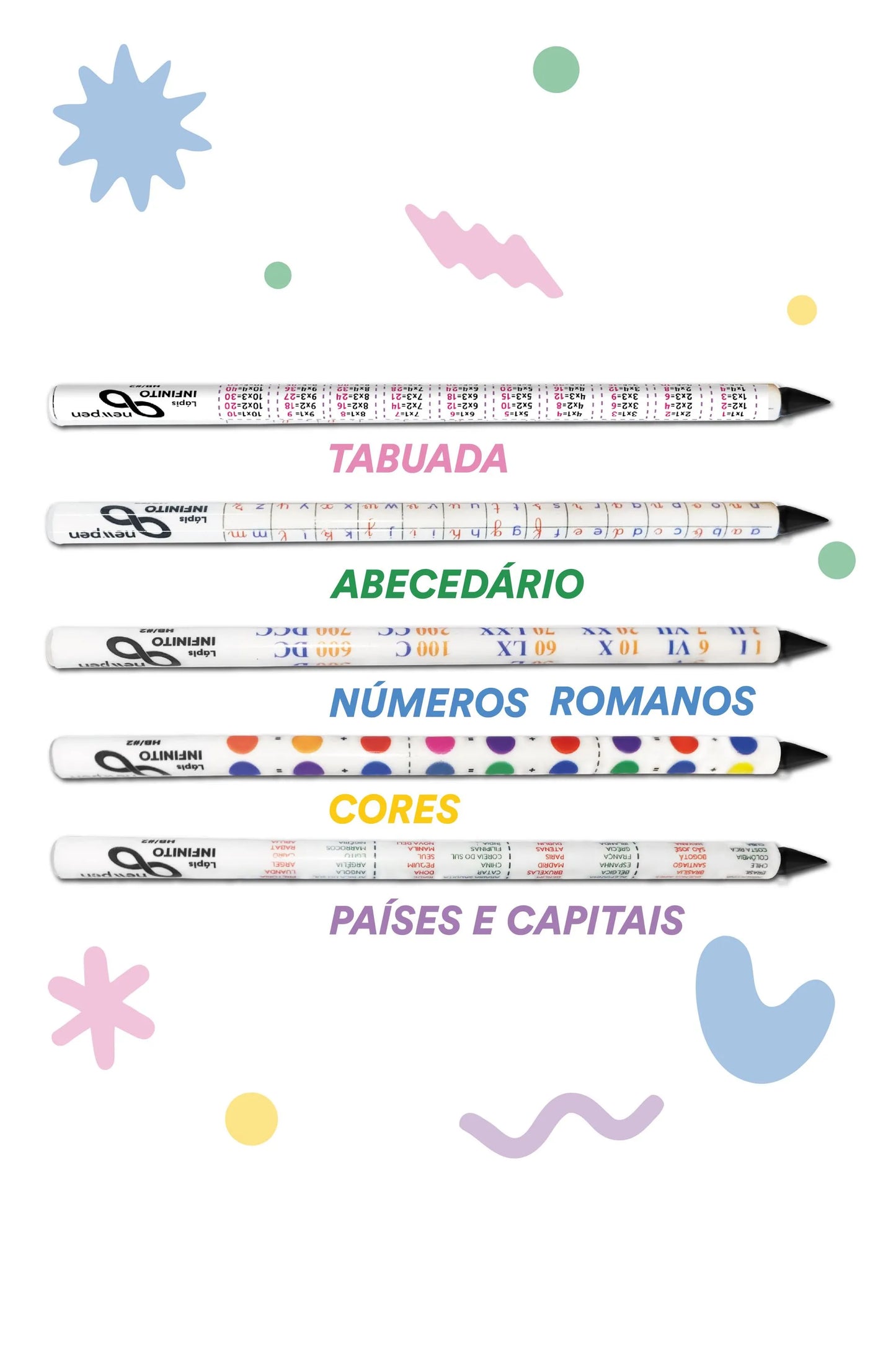 Lápis Infinito Educativo - New Pen