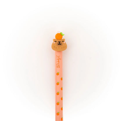 Caneta Retrátil Apagável Mr. Wonderful - Capivara