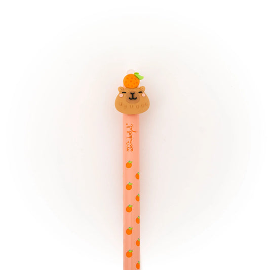 Caneta Retrátil Apagável Mr. Wonderful - Capivara