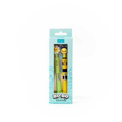 Set de 2 canetas apagáveis Bo-Bo Click! - Margarida e Abelha