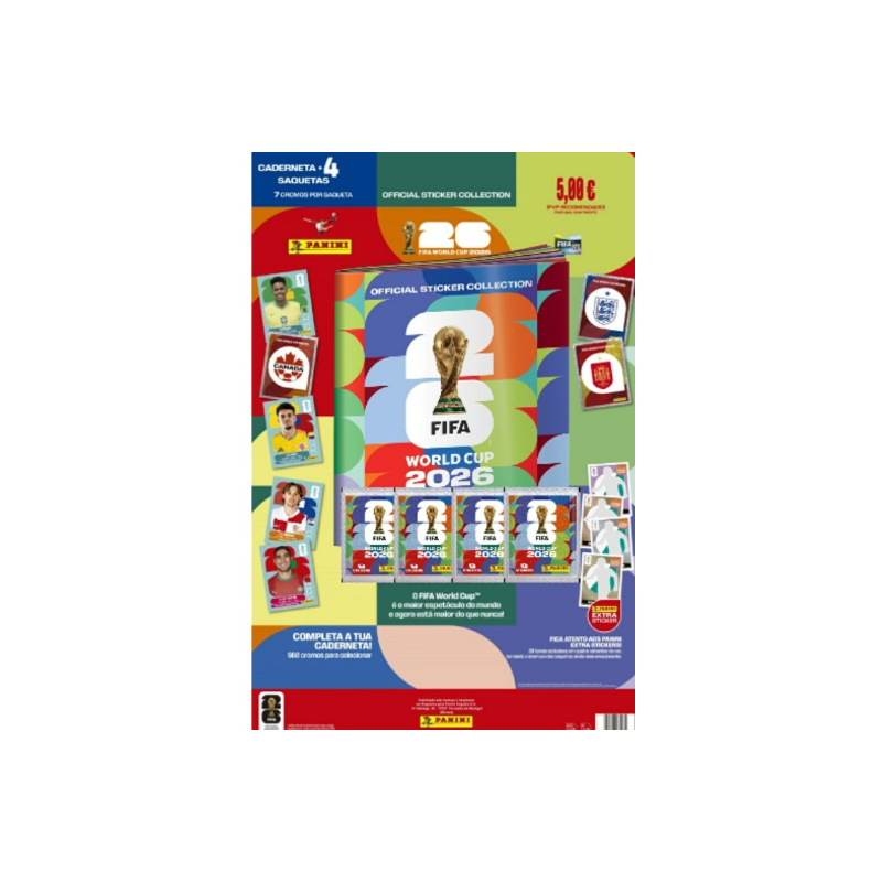 Cromos PANINI MUNDIAL 2026 - WORLD CUP 2026