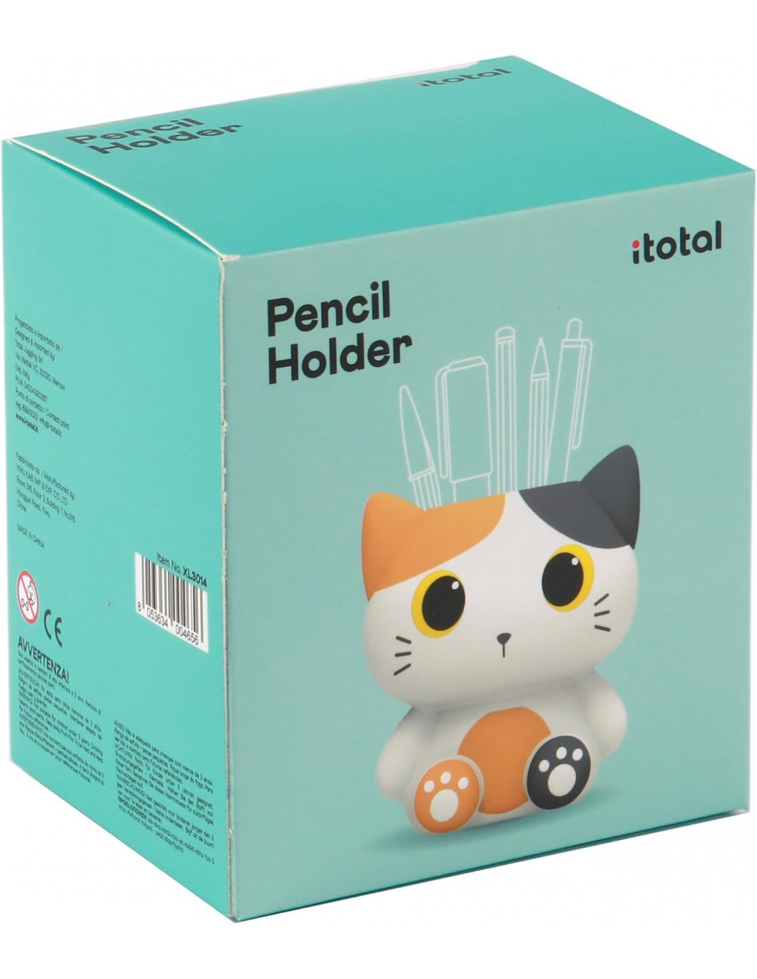 Porta-Canetas iTotal - Gato Malhado
